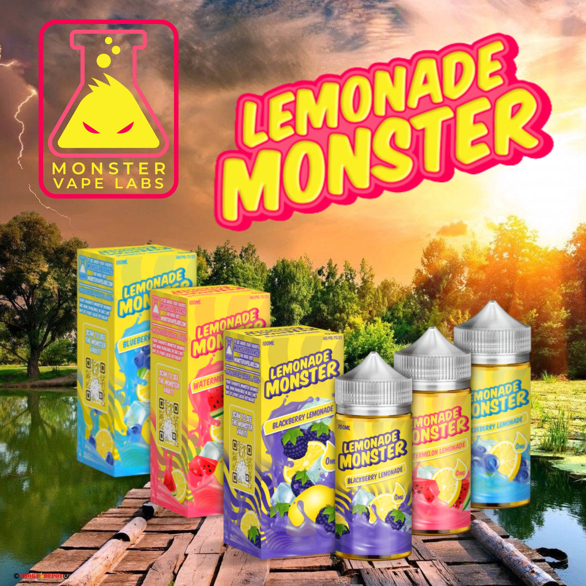 MONSTER Lemonade Monster E-Liquids – Smoke Depot & Vape Lounge