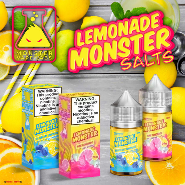 lemonade monster vape juice MONSTER Lemonade Monster Salts – Smoke Depot & Vape Lounge