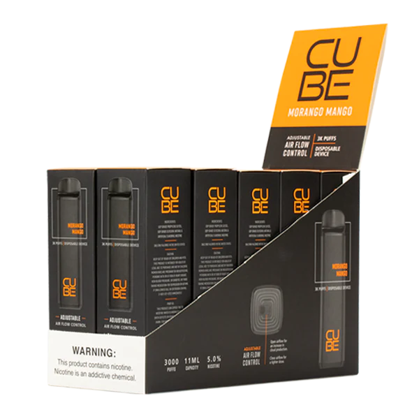 CUBE ZERO 0% Nicotina Desechable [3000]