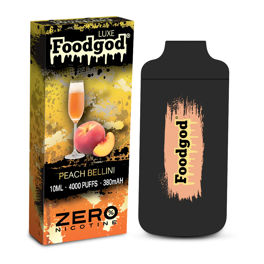 FOODGOD Luxe Zero (0% Nicotine) Rechargeable Disposable [4000]