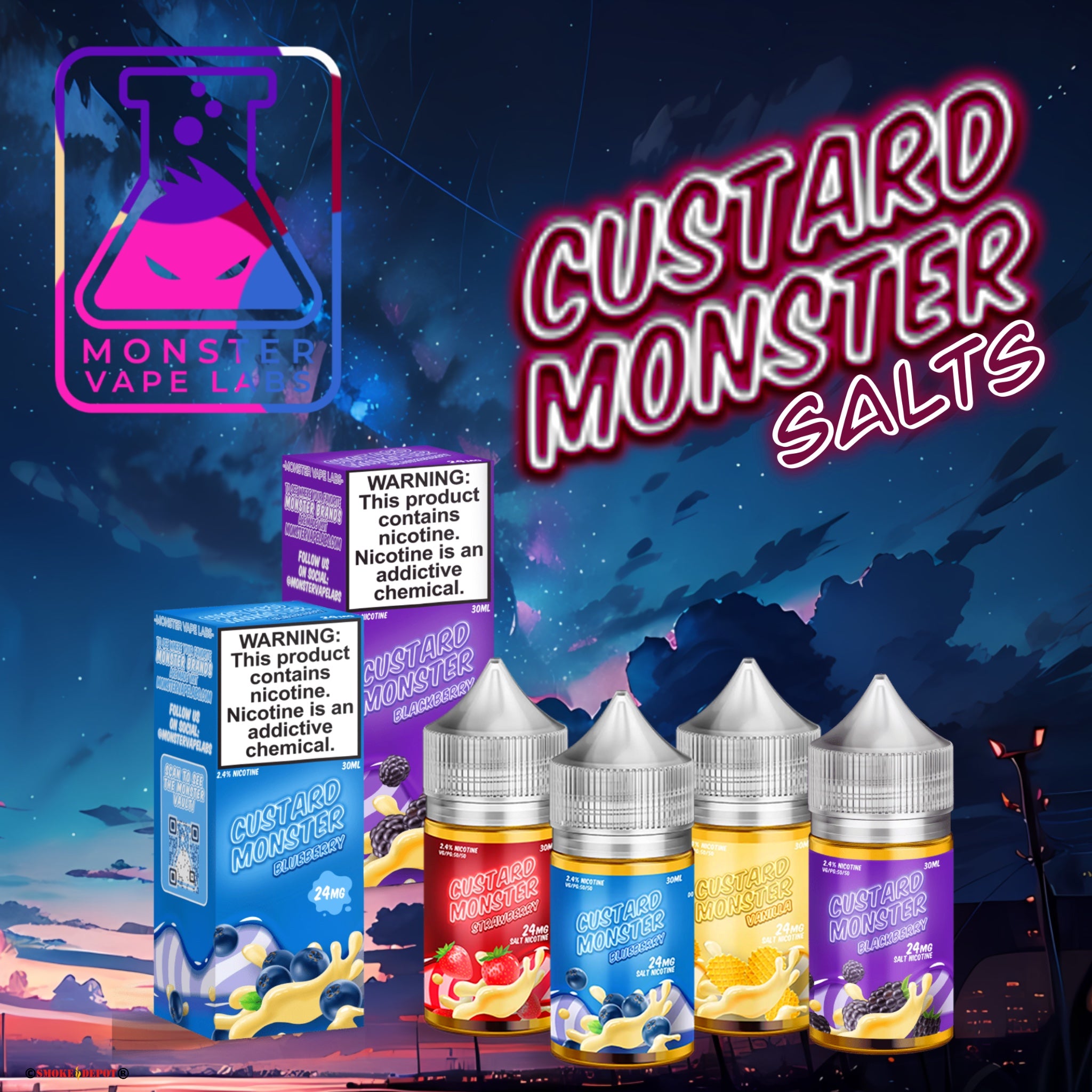 MONSTER Custard Monster Salts