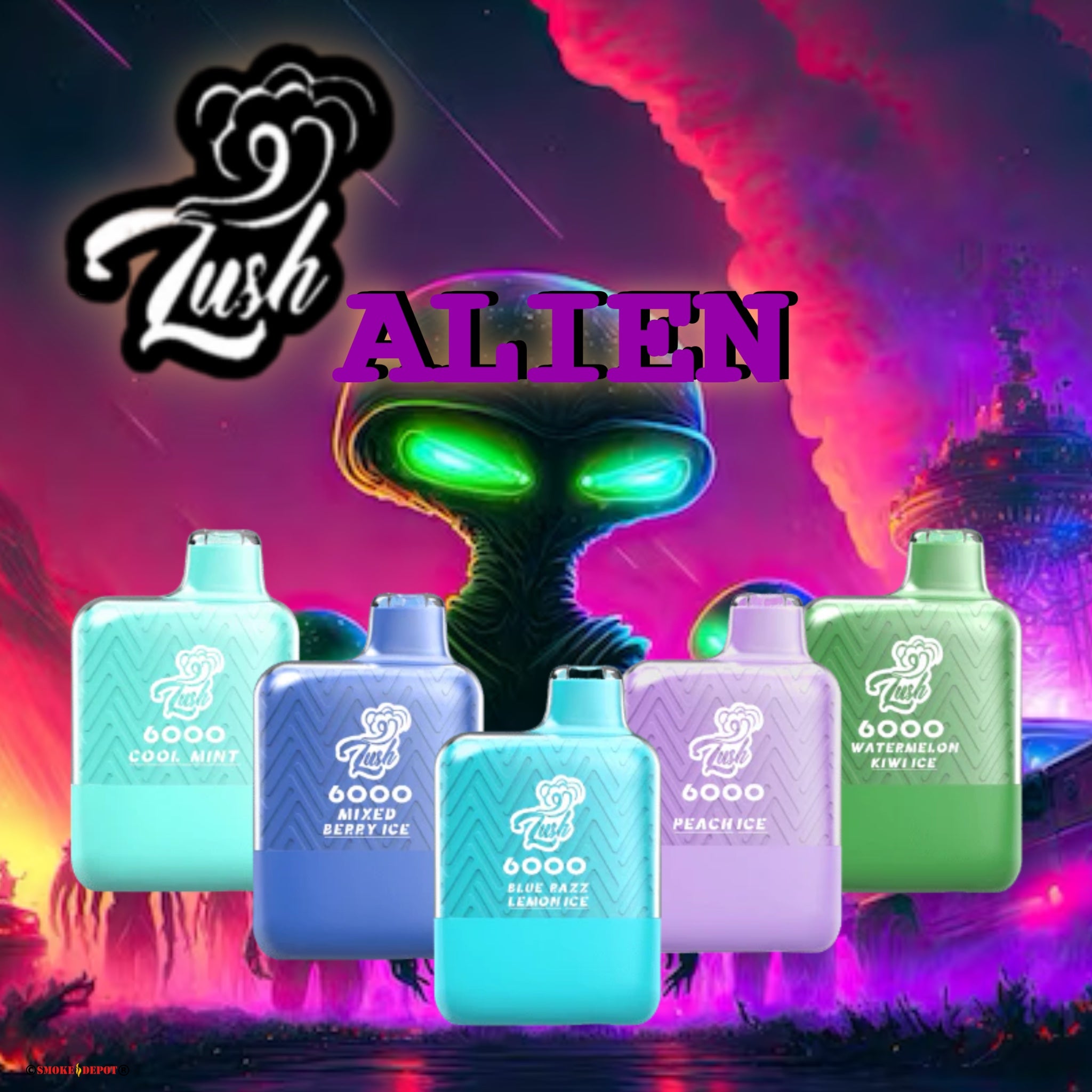 SVL Lush Alien Rechargeable Disposable [6000]