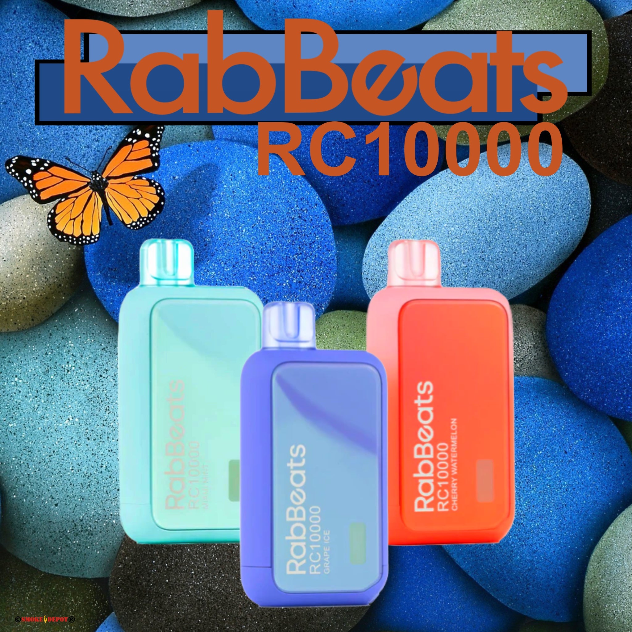 RAB BEATS RC10000 Rechargeable Disposable [10,000]