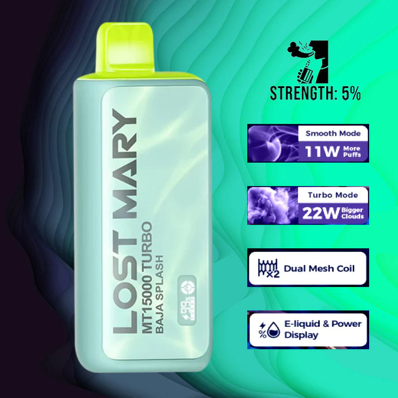 LOST MARY MT15000 Turbo Rechargeable Disposable [15,000]