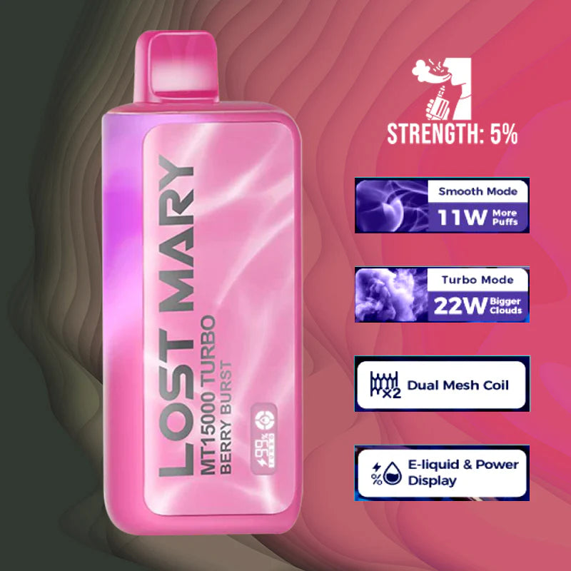 LOST MARY MT15000 Turbo Rechargeable Disposable [15,000]