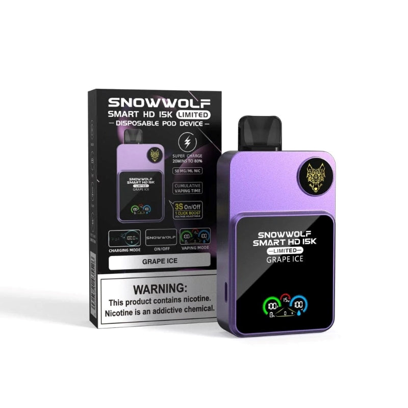 SNOWWOLF Smart HD 15K Rechargeable Disposable [15,000]