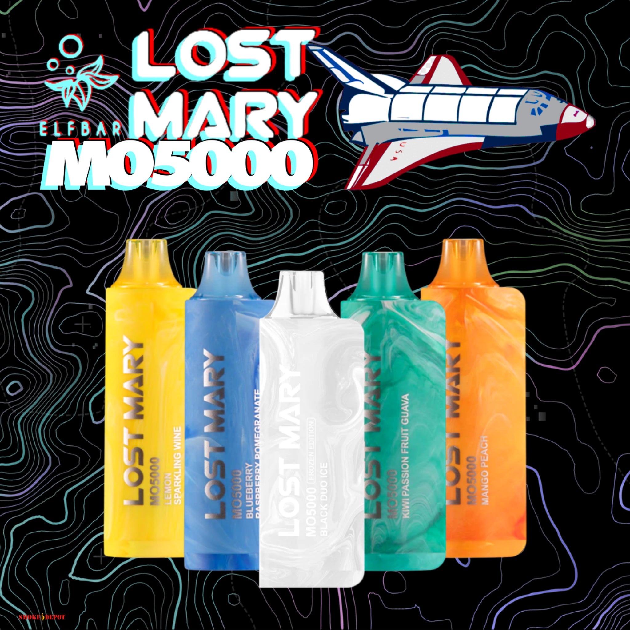 ELF BAR Lost Mary MO5000 Rechargeable Disposable [5000]