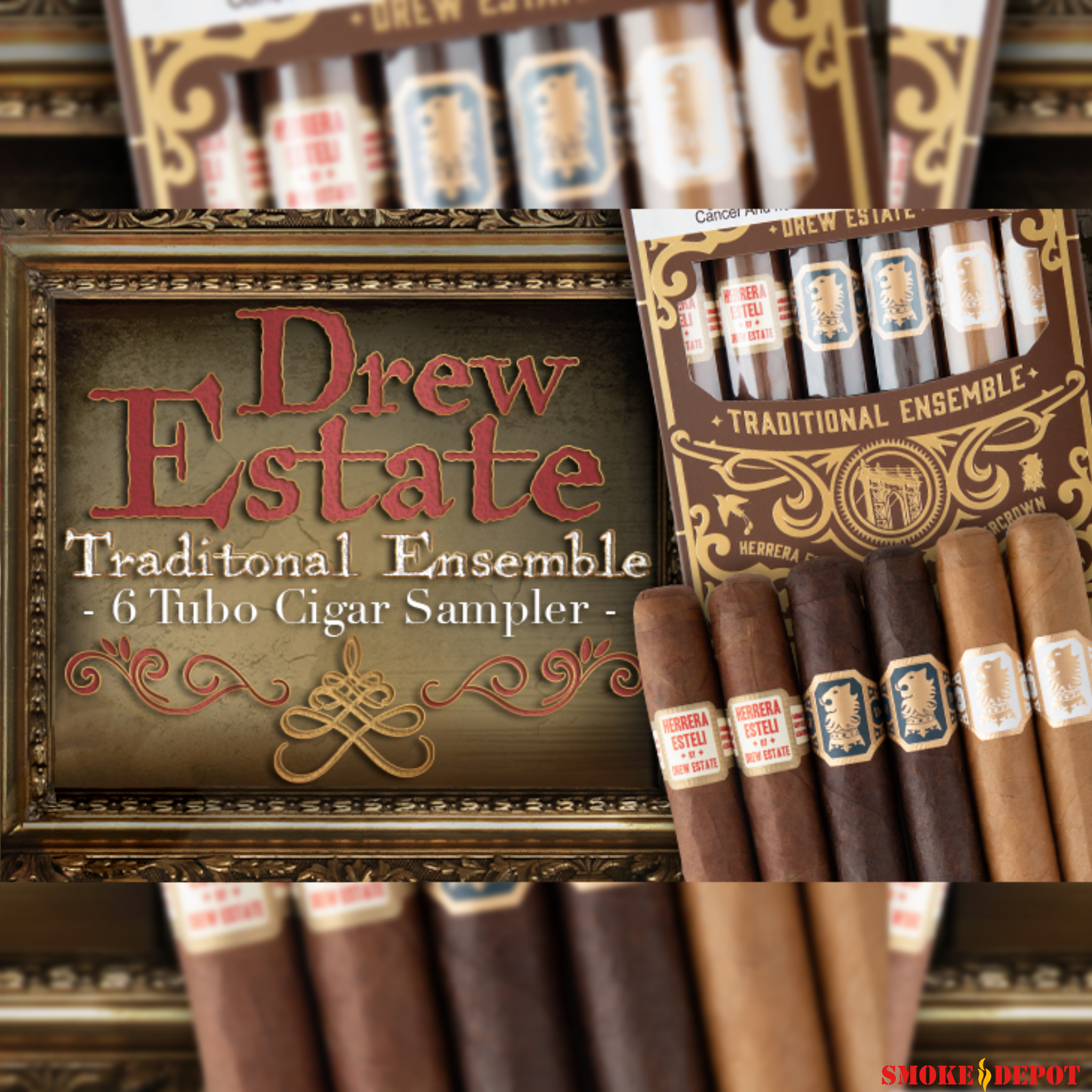 DREW ESTATE Traditional Ensemble [6-Pack]