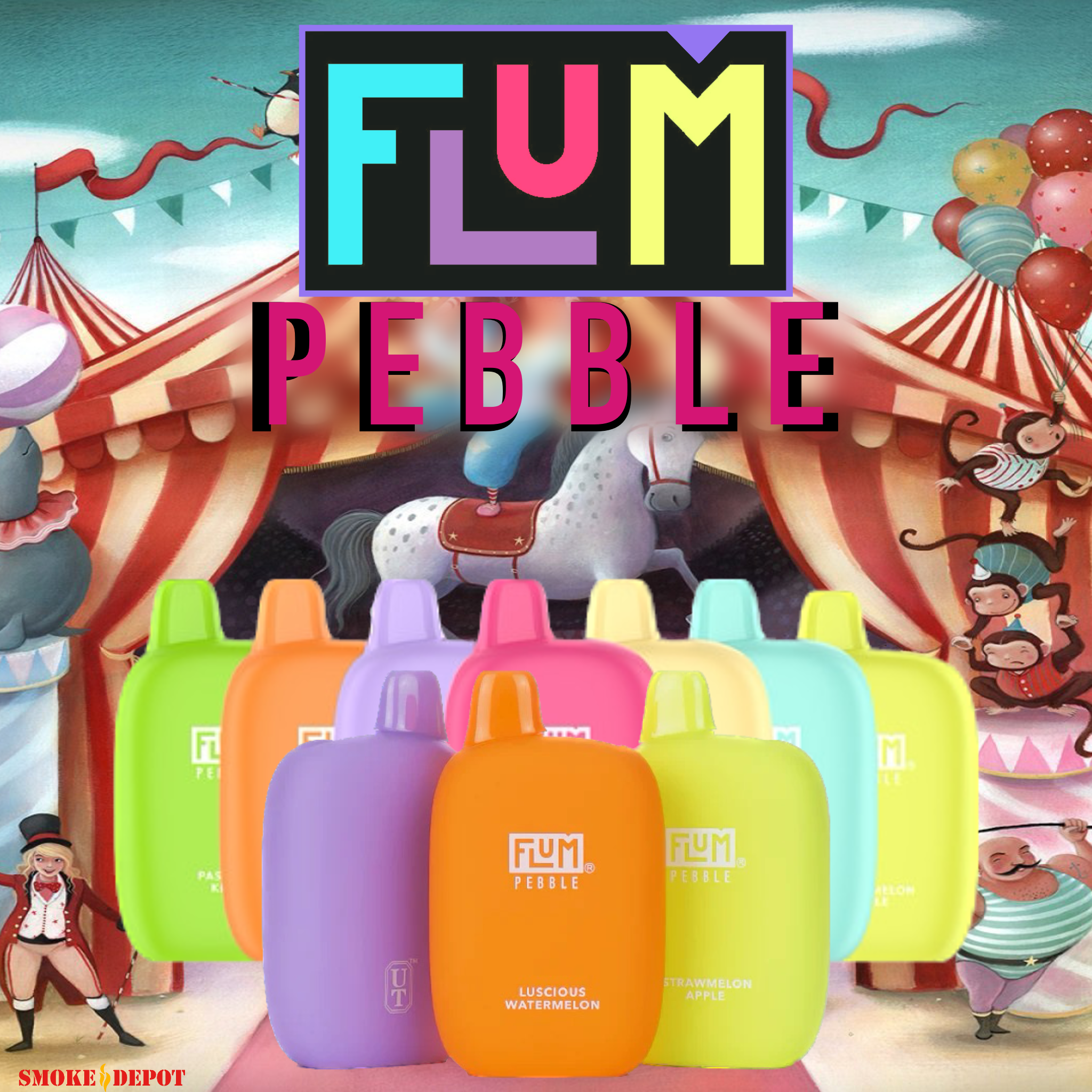 FLUM Pebble Rechargeable Disposable [6000]