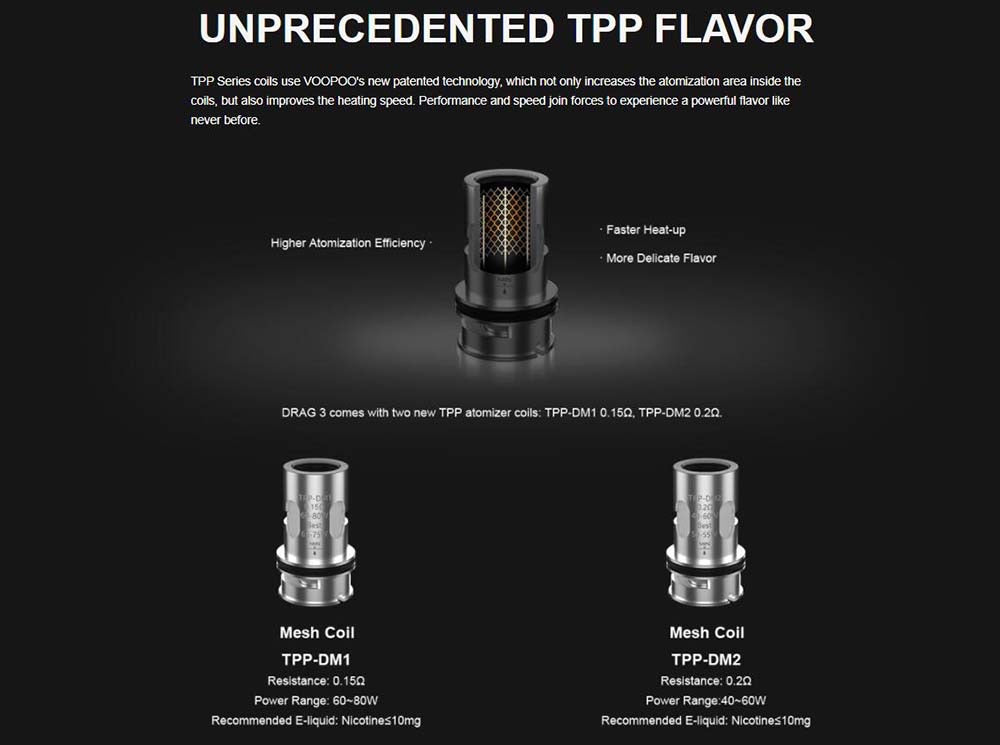 VOOPOO TPP Tank Accessories Smoke Depot & Vape Lounge VOOPOO TPP Tank Accessories Smoke Depot & Vape Lounge