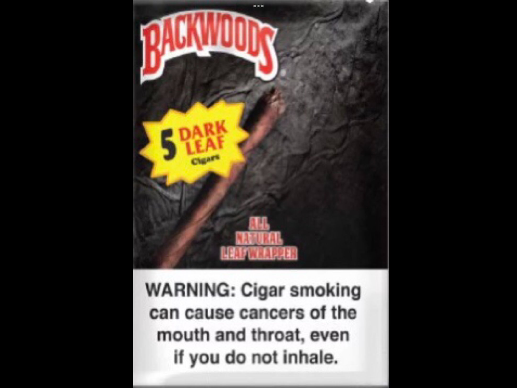 Cigarros BACKWOODS [paquete de 5]