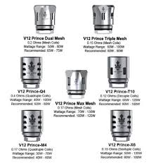 Bobinas Prince SMOK TFV12