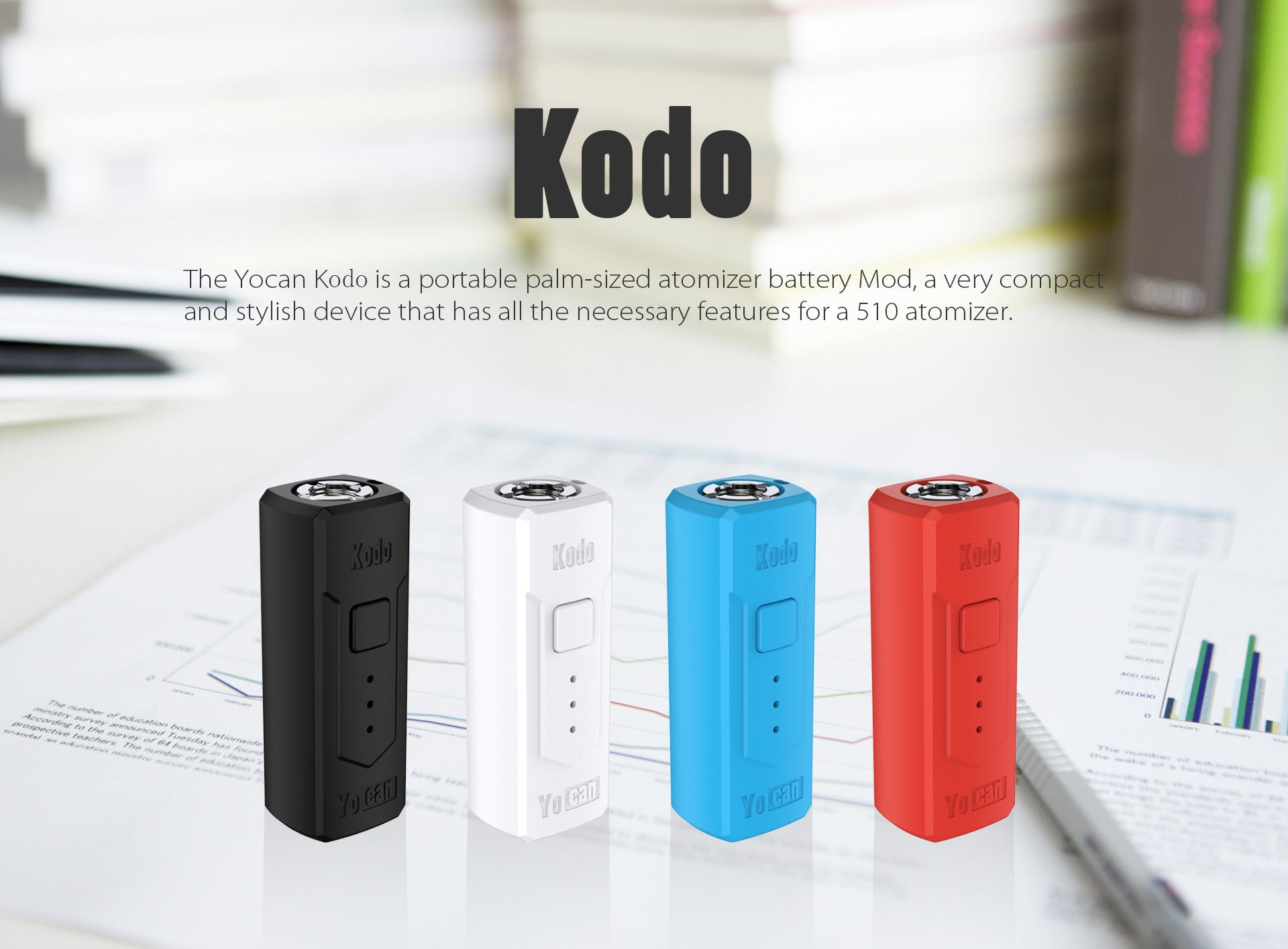 Batería de cartucho YOCAN KODO 510