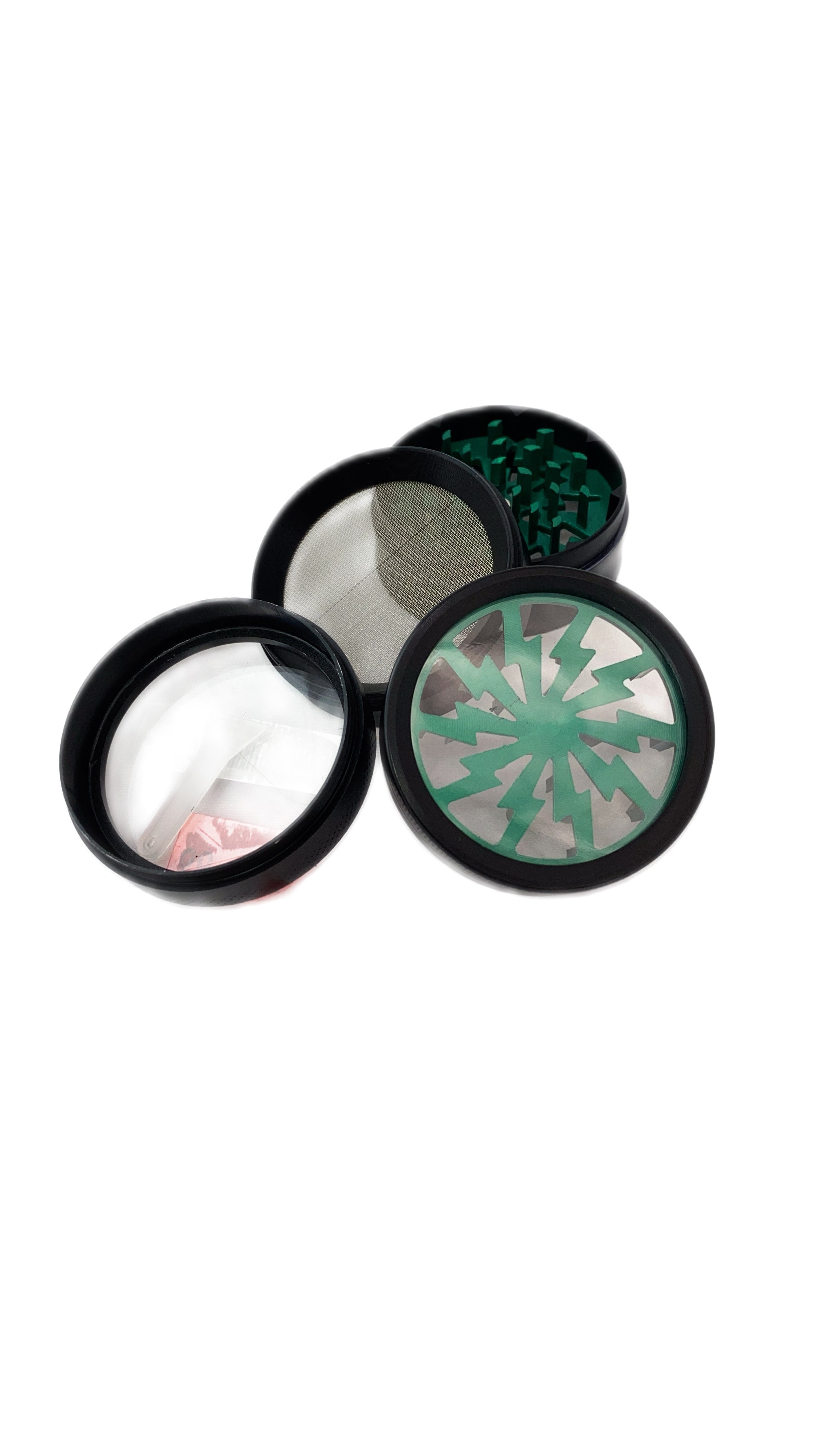 Molinillos de hierbas premium (3 cámaras) 