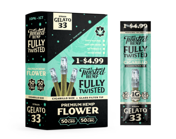 TWISTED HEMP CBD Pre-Rolls