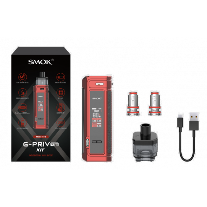 SMOK G-PRIV Pod Kit Accessories
